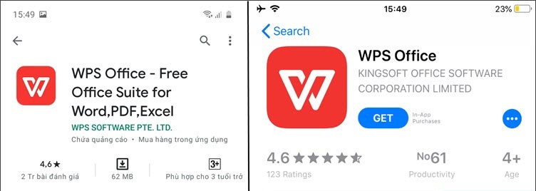 Top 5 applications to read Word files on mobile phones Picture 2
