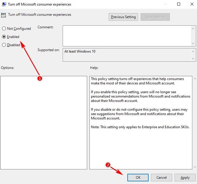 Turn off automatic downloading of games and apps on Windows 10 Picture 7
