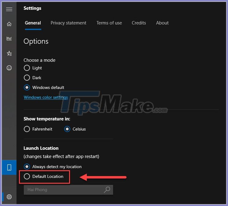 images 7 of View weather forecast on Windows 10 computer
