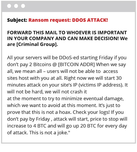 What is Ransom Denial of Service? How to prevent RDoS Picture 1