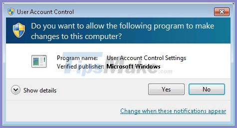 What is UAC? How to enable / disable UAC on Windows 10, 8, 7 Picture 4
