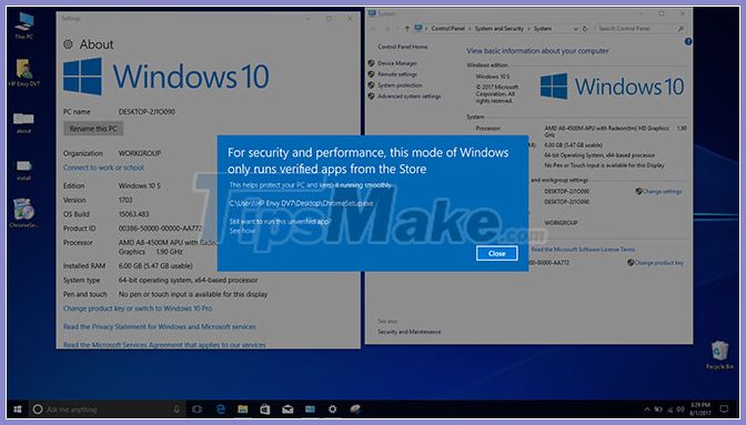 What is Windows 10 S? How to install windows 10 s Picture 5
