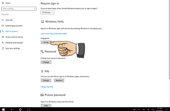 What is Windows Hello? How does Windows Hello work? How to install Windows Hello Picture 12
