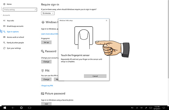 What is Windows Hello? How does Windows Hello work? How to install Windows Hello Picture 15