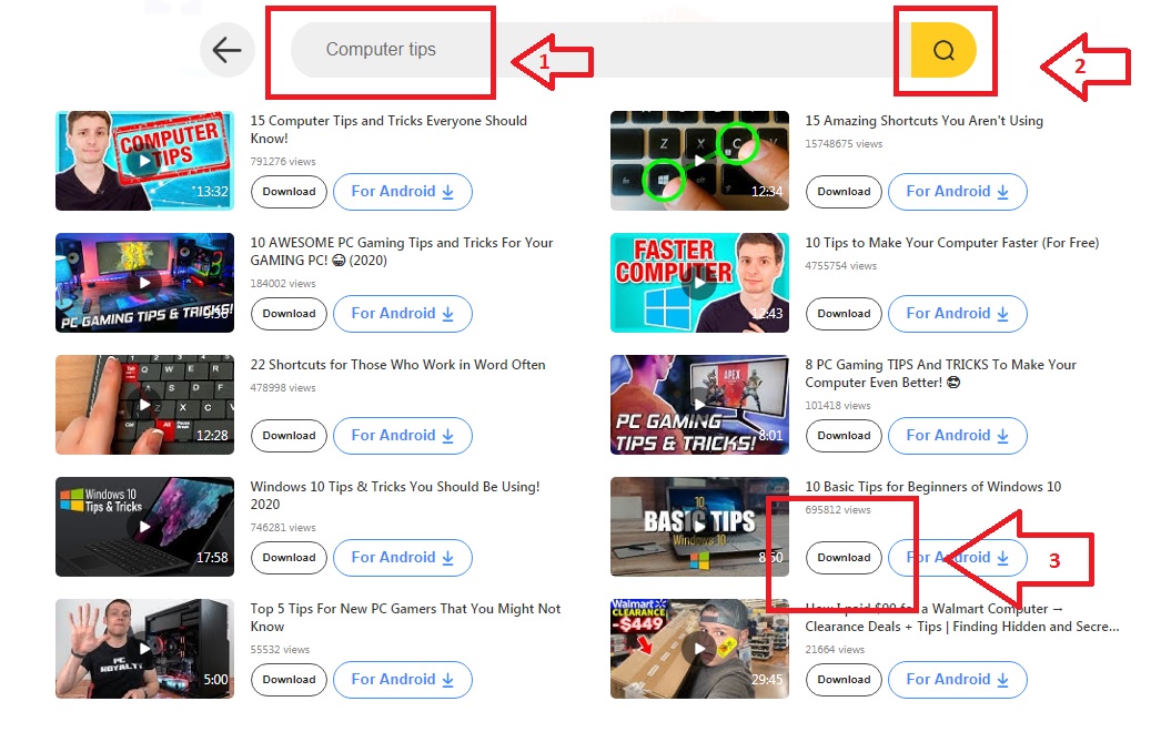 images 5 of How to download video/music with Snappea