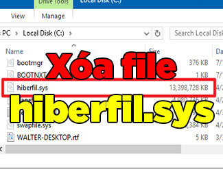 What Is Hiberfil File And How To Delete Hiberfil.sys In Windows ...