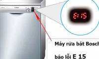 7 common error codes on Bosch dishwashers and how to fix them