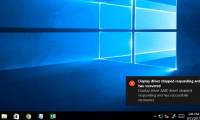 Fix 'Display driver stopped responding and has recovered' error in Windows 10 / 8.1 / 7