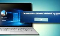 Fix 'The Username or Password is Incorrect' error every time Windows 10 reboots