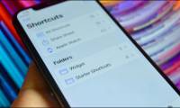 How to arrange shortcuts into folders on iPhone