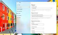 How to change regional settings on Windows 10