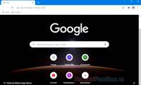 How to change the background image for the Chrome browser