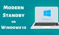 How to check if Modern Standby is connected or disconnected in Windows 10