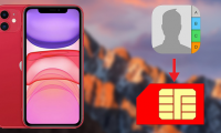 How to copy contacts from iPhone to SIM
