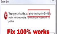 How to fix api-ms-win-crt-runtime-l1-1-0.dll error