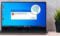 How to fix 'The Requested resource is in use' error