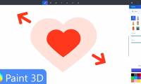 How to resize images in Paint 3D application on Windows 10