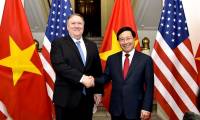 Secretary of State Mike Pompeo arrives in Vietnam: 'It's wonderful to be back in Hanoi'