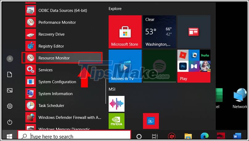 11 ways to open resource monitor in windows 10 picture 7 v7Ucd7rdL