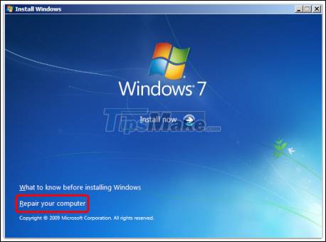 2 ways to fix the error can not boot into Windows Picture 5