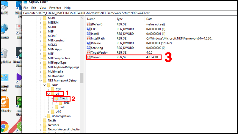 Net framework как узнать версию