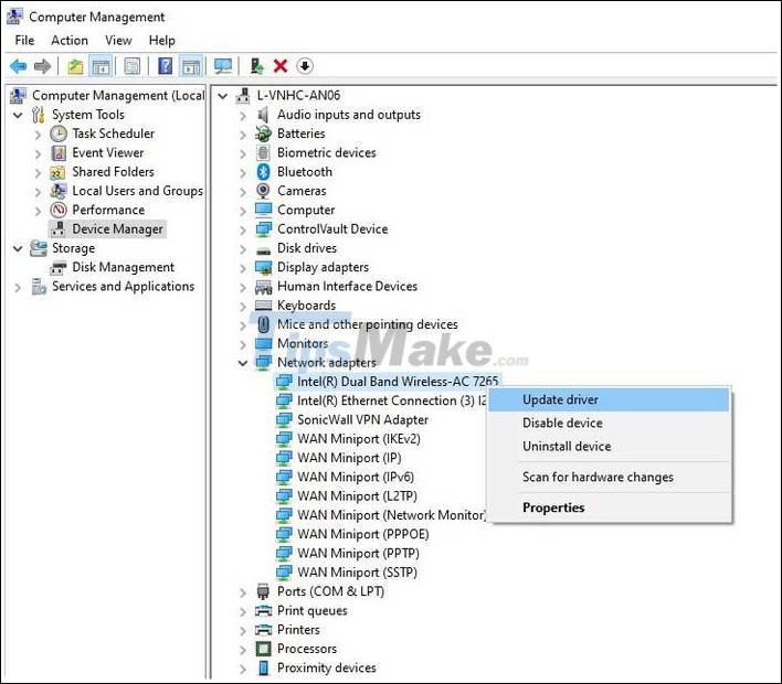 4 ways to fix the computer cannot connect to WiFi Picture 2