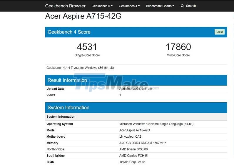 Acer Aspire 715-42G Review: Gaming laptop with cheap discrete graphics card Picture 12