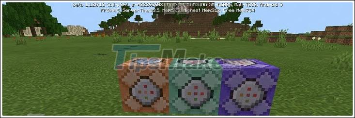 Comamand Block And Some Codes In Minecraft Game