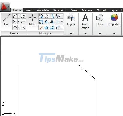Cornering steps in AutoCAD trong Picture 15