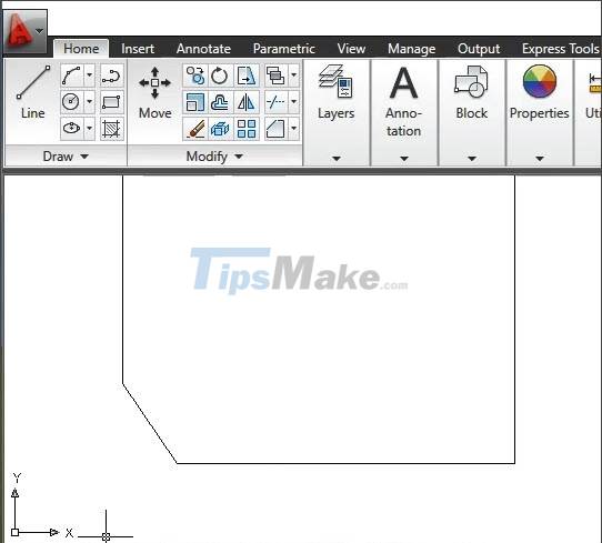 Cornering steps in AutoCAD trong Picture 22