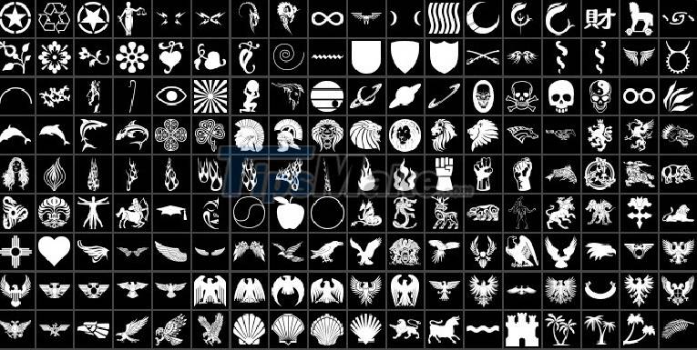 Download Beautiful Custom Shapes for Photoshop Picture 6