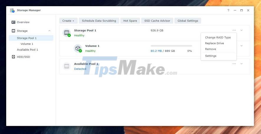 Easier, smarter hard drive optimization and management with the new DSM 7.0 OS update on Synology NAS Picture 5
