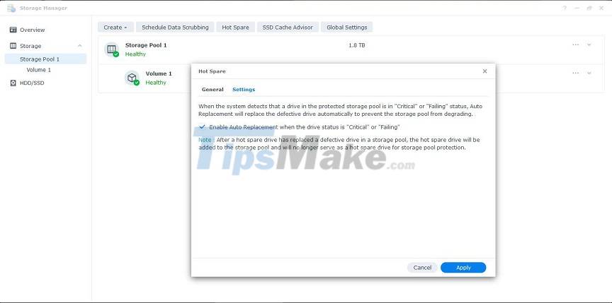 Easier, smarter hard drive optimization and management with the new DSM 7.0 OS update on Synology NAS Picture 7