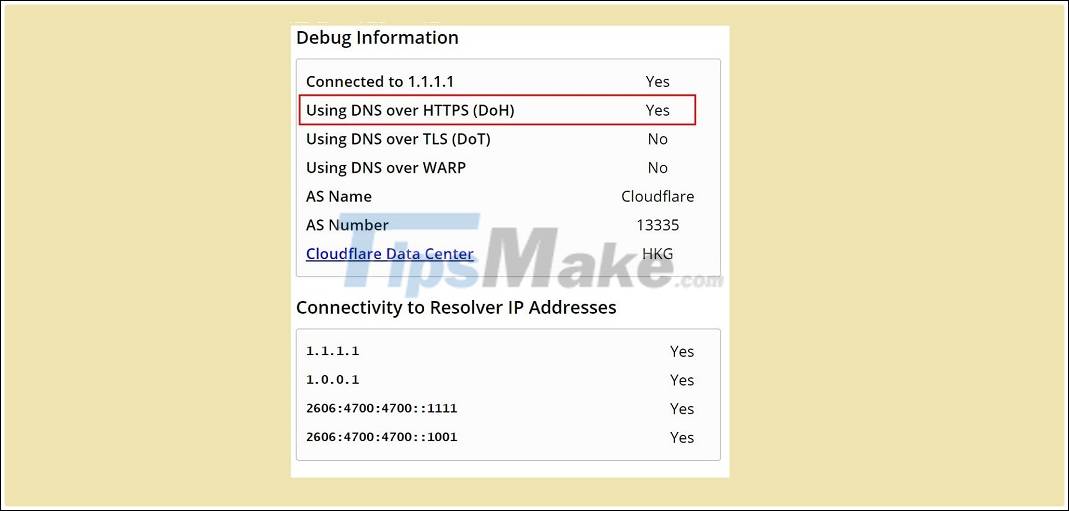 Enable DNS over HTTPS for apps on Windows 10 Picture 18