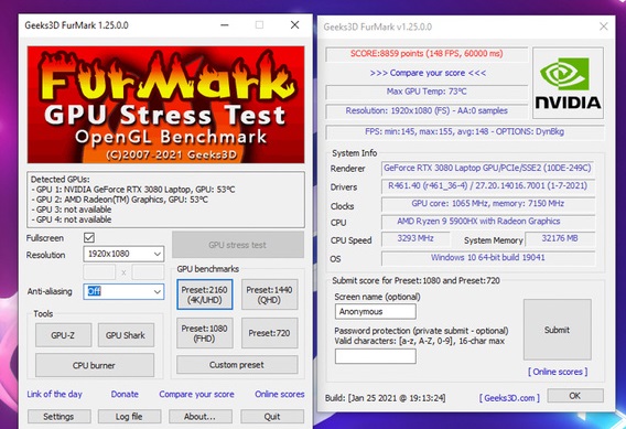 Experience a laptop running ASUS RTX 3080 graphics card Picture 34