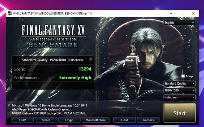 Experience a laptop running ASUS RTX 3080 graphics card Picture 58