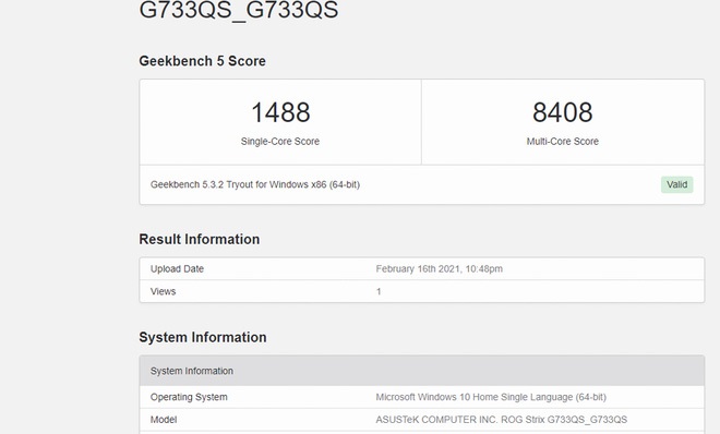 Experience a laptop running ASUS RTX 3080 graphics card Picture 61