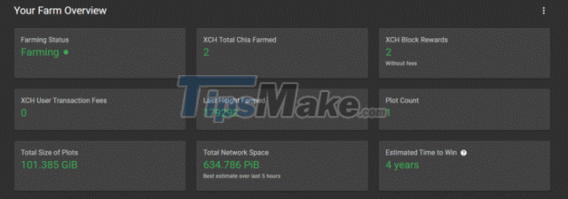 Picture 10 of How to mining CHIA coin (XCH) on Windows operating systems