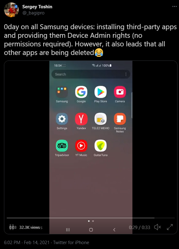 Hackers can spy on Samsung users with pre-installed apps Picture 1