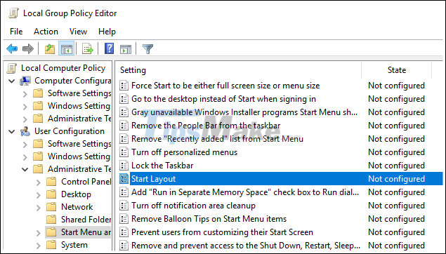 How to back up and restore the Start menu layout Picture 3