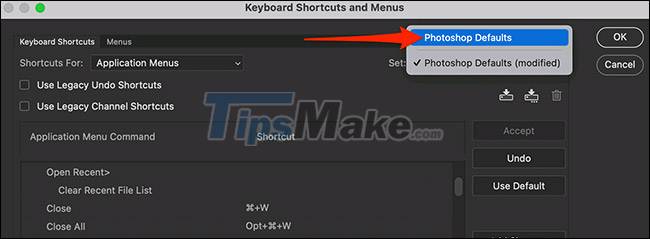 How to change keyboard shortcuts in Photoshop Picture 10