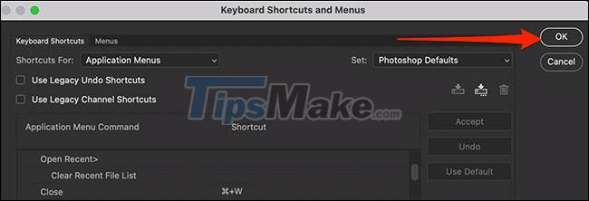 How to change keyboard shortcuts in Photoshop Picture 12