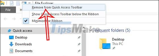 How to change Quick Access in File Explorer on Windows 10 Picture 8