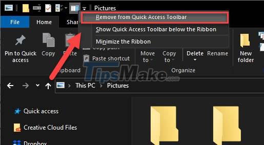 How to change Quick Access on File Explorer in Windows 10 Picture 11