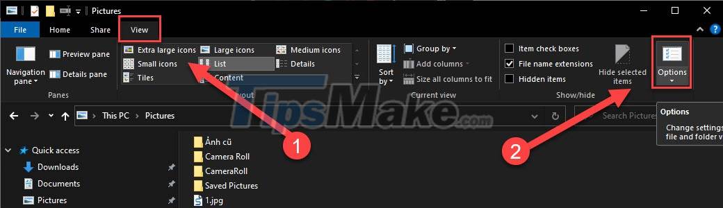 How to change Quick Access on File Explorer in Windows 10 Picture 5
