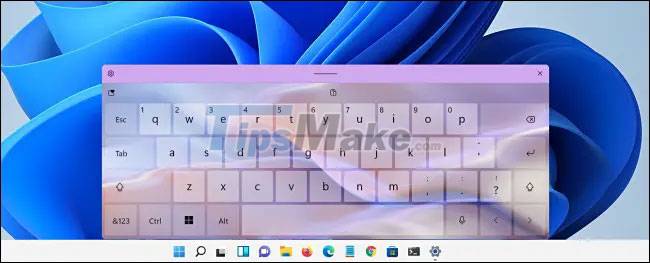 How to change the theme and background color of the Windows 11 virtual  keyboard