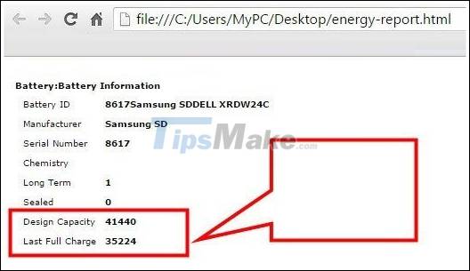 Picture 16 of How to check the bottle of Laptop Battery without software
