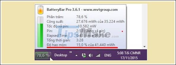 Picture 18 of How to check the bottle of Laptop Battery without software