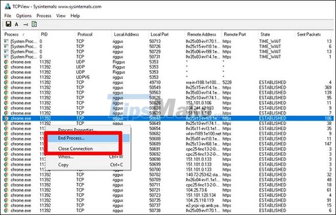 How to check the ports in use in Windows 10 Picture 5