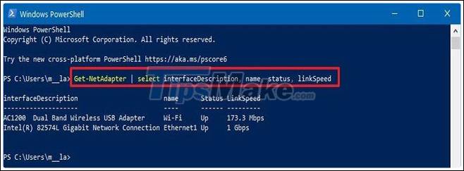 How to check the speed of the network card on Windows 10 Picture 7